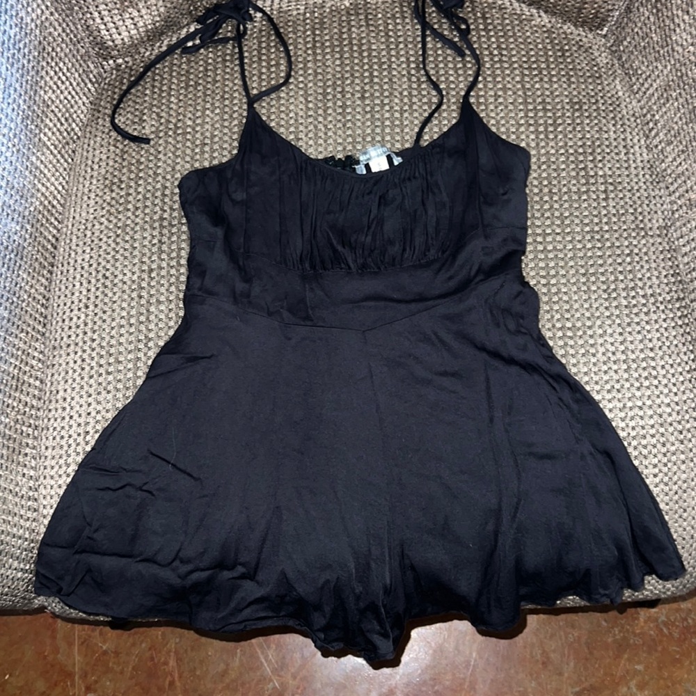 Black urban outfitters romper